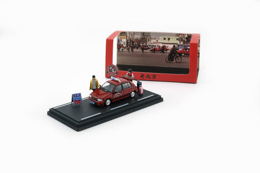 1/64 BM Creations Daihatsu Charade Beijing  Taxi with figures