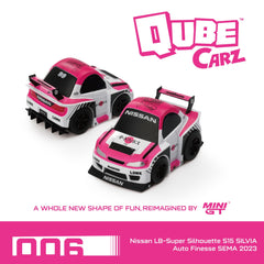 MINIGT QubeCarz Nissan LB-Super Silhouette S15 Auto Finesse SEMA 2023 QZ00101-006