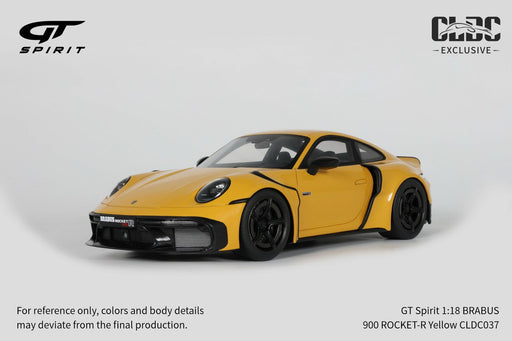 1/18 GT Spirit Porsche BRABUS 900 Rocket-R Limited Edition Yellow