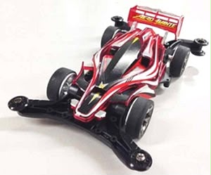1/32 Mini 4WD REV Aero Avante Clear Red Body Special (AR Chassis) (MP)