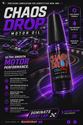 Chaos Drop Oil Mini 4WD Oil Lubricant Assortment (MP)