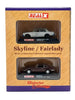 1/72 Real-X No. 1 Skyline 2000GT-R' 69 #38 (silver x blue) & Fair Lady Z-L2 by 2 (wine-red) (MP)