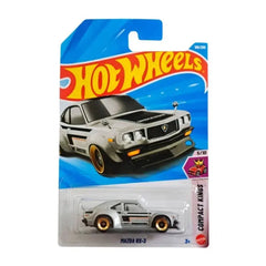 1/64 Hot Wheels Mazda RX-3 Silver (MP)