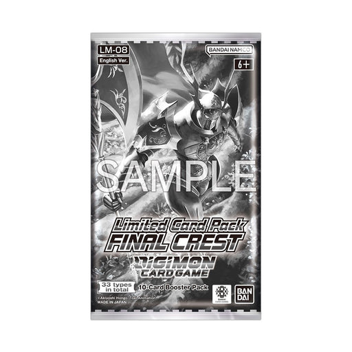 Digimon Card Game LM-08 FInal Crest Limited Card Pack English