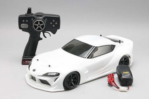1/10 Yokomo RD2.0 RC Drift Pandem Toyota Supra White with Pre-installed 2.4GHz radio system