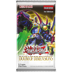 Konami Yu-Gi-Oh! TCG Doom of Dimensions Booster Pack