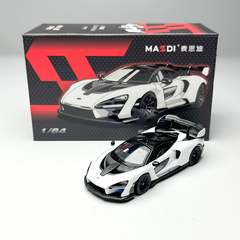 1/64 Masdi McLaren Senna GTR White (MP)