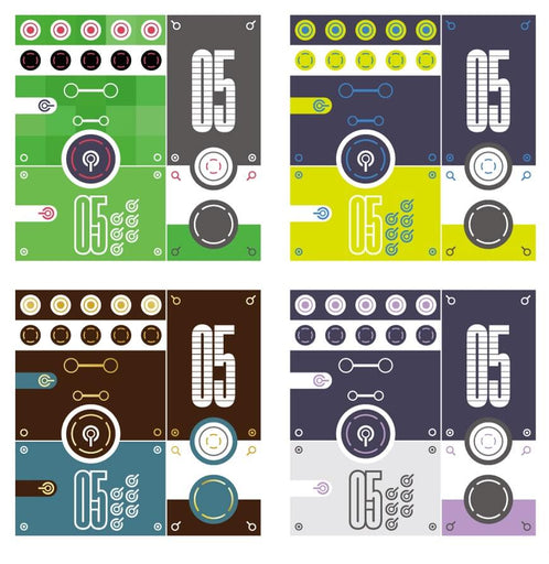 Accent Decals A Pink (110mm x 156mm) (1 sheet)