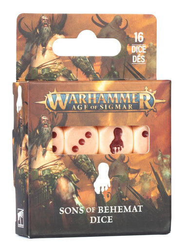 Warhammer Age of Sigmar Sons of Behemat Dice set