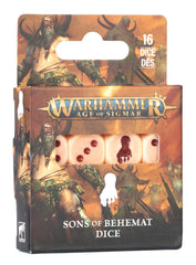 Warhammer Age of Sigmar Sons of Behemat Dice set