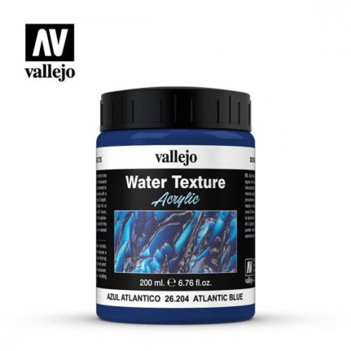 Vallejo 26.204 Water Texture atlantic blue 200ml