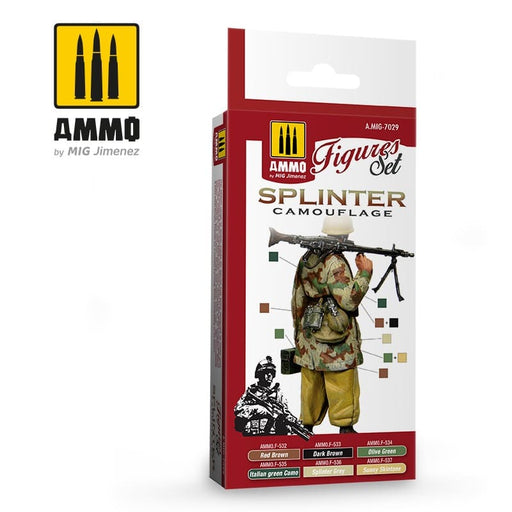 Ammo Acrylic Figures Set (17ml x 6) Splinter Camouflage