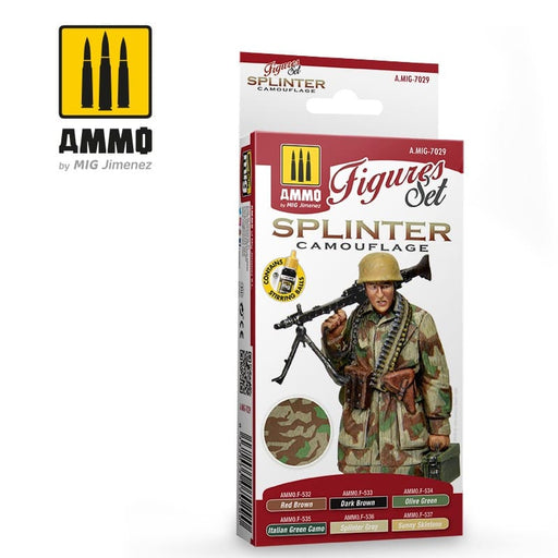 Ammo Acrylic Figures Set (17ml x 6) Splinter Camouflage