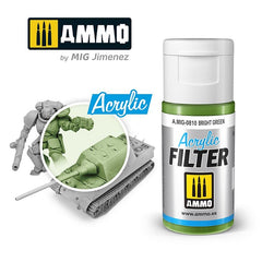 Ammo Acrylic Filter (15ml) Bright Green