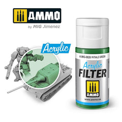 Ammo Acrylic Filter (15ml) Phthalo Green