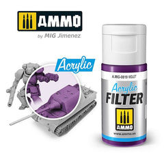 Ammo Acrylic Filter (15ml) Violet