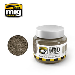 Ammo Acrylic Mud (250ml) Turned Earth Ground