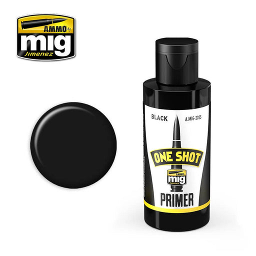 Ammo Acrylic One Shot Primer (60ml) Black