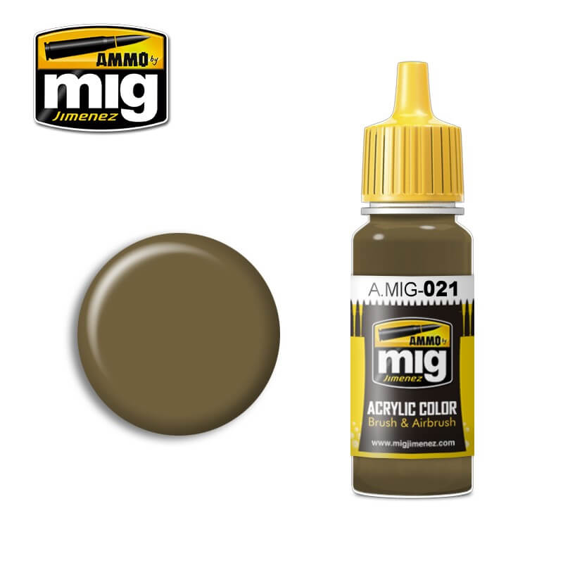 Ammo Acrylic Paint (17ml) 021 7K Russian Tan