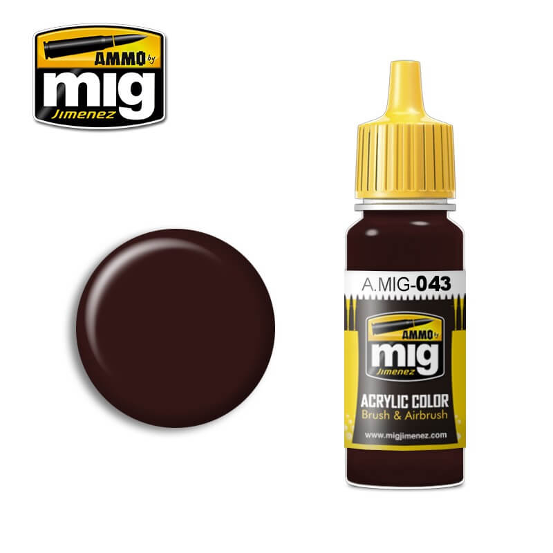 Ammo Acrylic Paint (17ml) 043 Shadow Rust