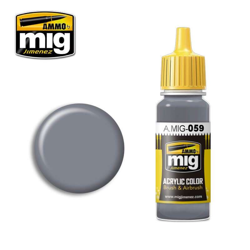 Ammo Acrylic Paint (17ml) 059 Gray