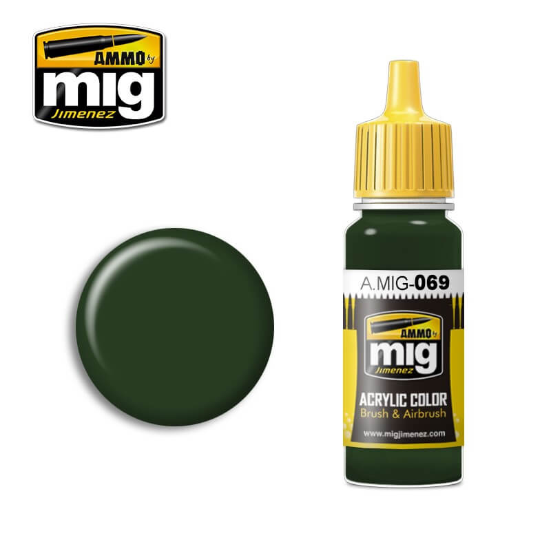 Ammo Acrylic Paint (17ml) 069 Blue Green