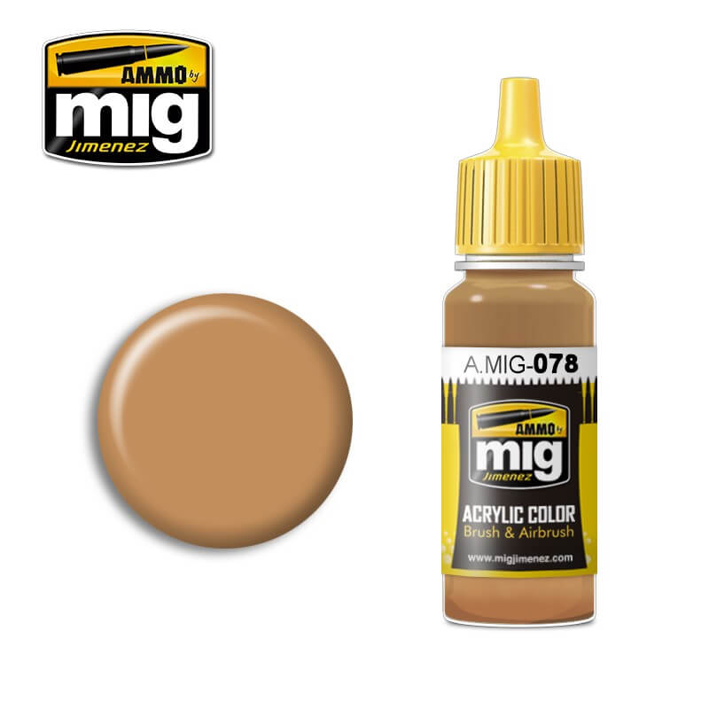 Ammo Acrylic Paint (17ml) 078 Ochre Earth