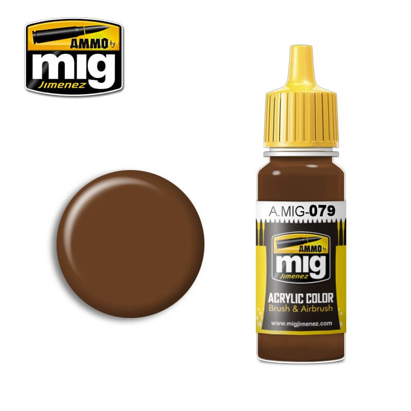 Ammo Acrylic Paint (17ml) 079 Clay Brown