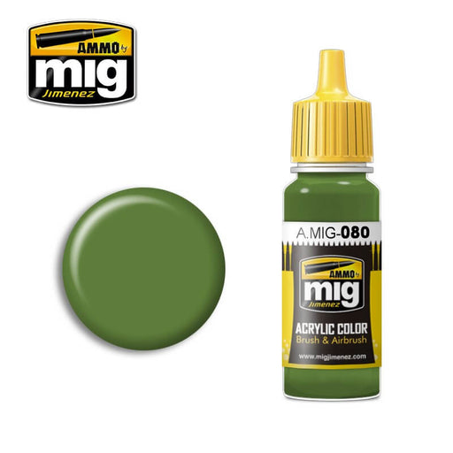 Ammo Acrylic Paint (17ml) 080 Bright Green AMT-4