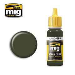 Ammo Acrylic Paint (17ml) 084 NATO Green