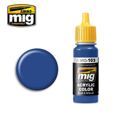 Ammo Acrylic Paint (17ml) 103 Medium Blue