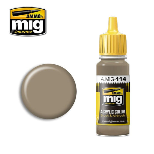 Ammo Acrylic Paint (17ml) 114 Zimmerit Ochre Color