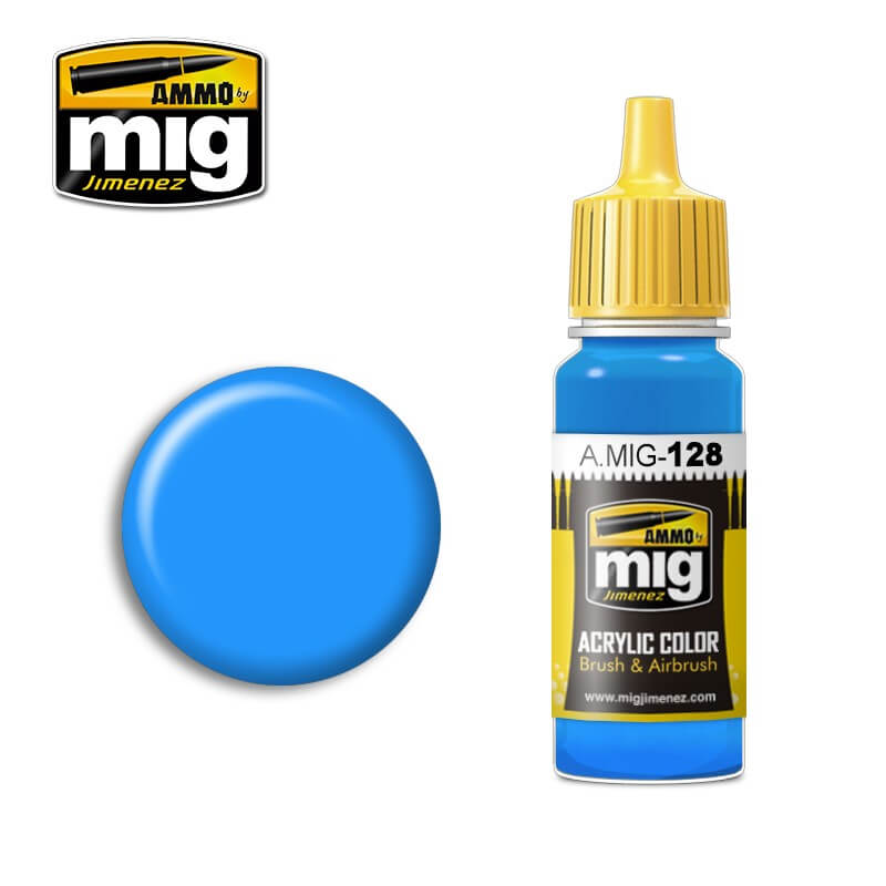 Ammo Acrylic Paint (17ml) 128 Cyan