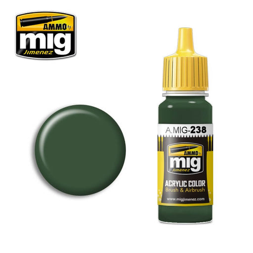 Ammo Acrylic Paint (17ml) 238 FS 34092 Medium Green
