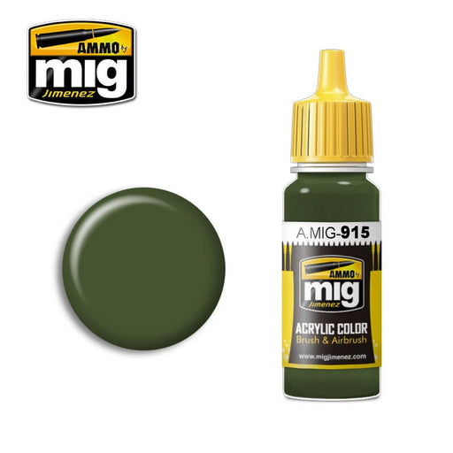 Ammo Acrylic Paint (17ml) 915 Dark Green (BS 241)