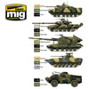 Ammo Acrylic Paint Set (17ml x 6) Modern Russian Camouflage Colors
