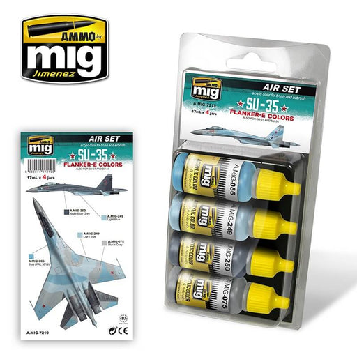 Ammo Acrylic Paint Smart Set for Aircrafts (17ml x 4) Su-35 