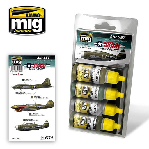 Ammo Acrylic Paint Smart Set for Aircrafts (17ml x 4) USAAF WWII Colors