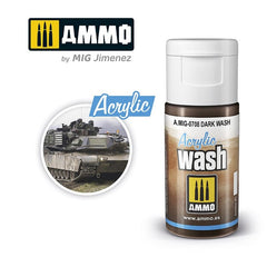 Ammo Acrylic Wash (15ml) Dark Wash