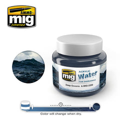 Ammo Acrylic Water (250ml) Deep Ocean