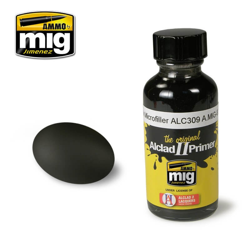 Ammo Alclad II ALC309 Black Microfiller (30ml)