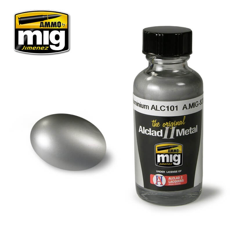 Ammo Alclad II Metallic Paint (30ml) ALC101 Aluminium