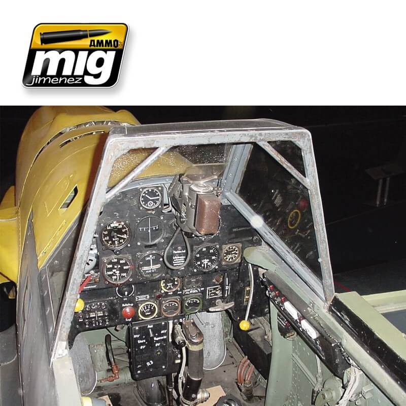 Ammo Cockpit Set 01 Early Luftwaffe Cockpits (Enamel 35ml x 1, Acrylic ...