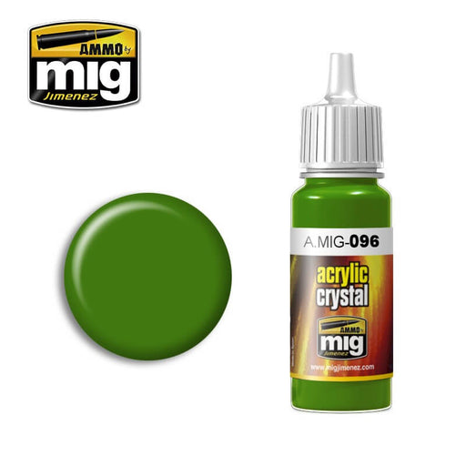 Ammo Crystal Acrylic (17ml) 096 Crystal Green Periscope (and Tail Light on)