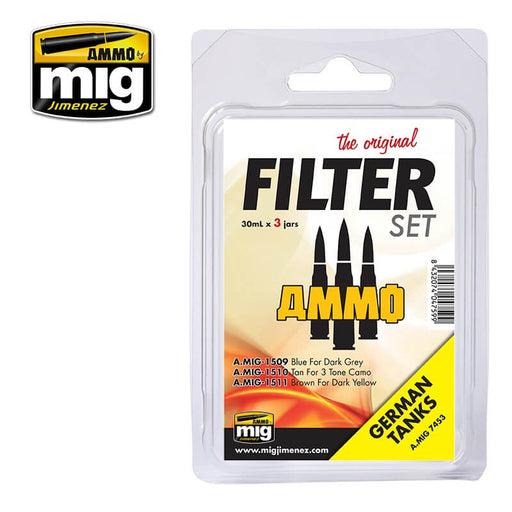 Ammo Enamel Filter Set (35ml x 3) German Tanks