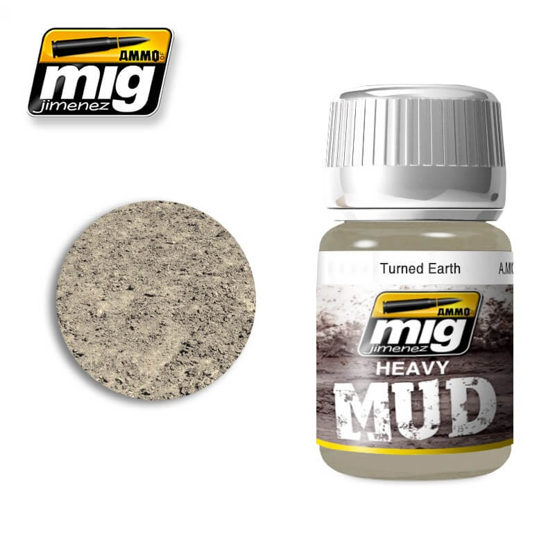 Ammo Enamel Heavy Mud Texture (35ml) Turned Earth