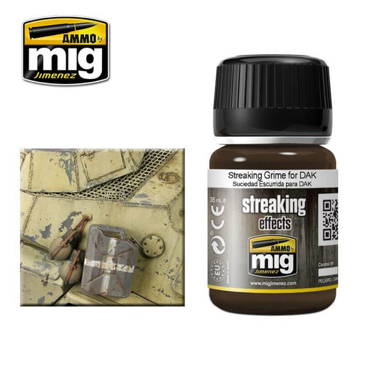 Ammo Enamel Streaking Effect (35ml) Streaking Grime for DAK (German Africa Corps)