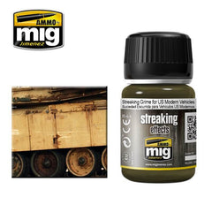 Ammo Enamel Streaking Effect (35ml) Streaking Grime for U.S. Modern Vehicles