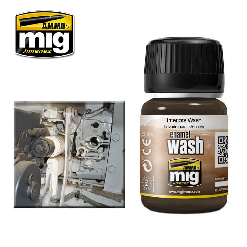 Ammo Enamel Wash (35ml) Interiors Wash