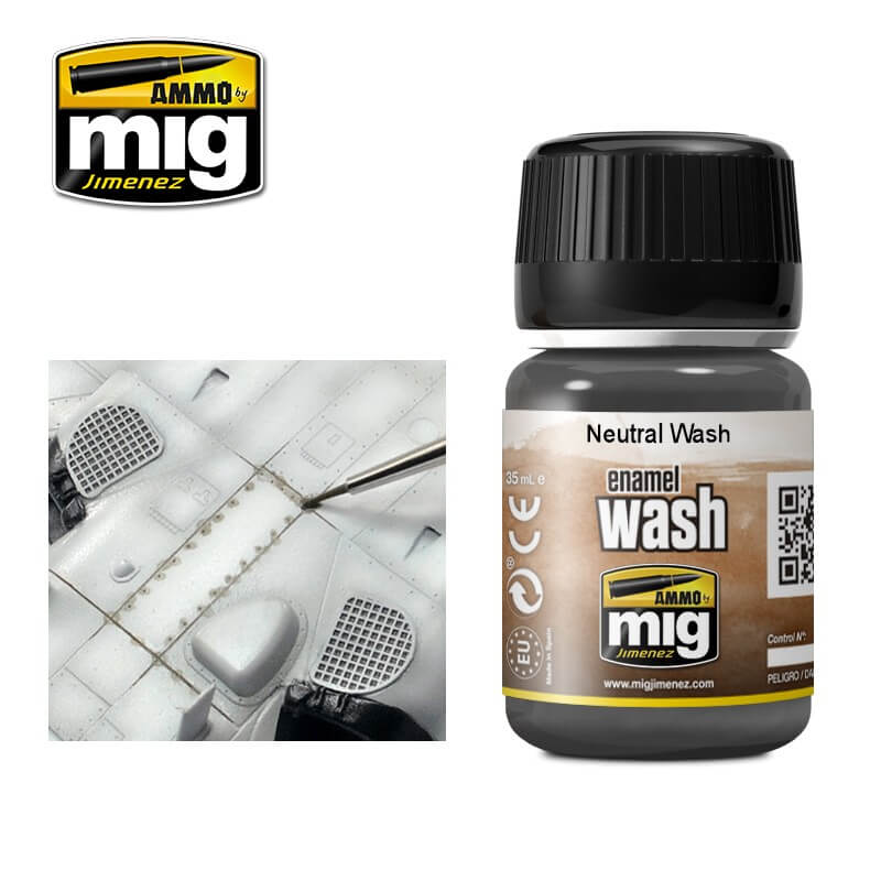 Ammo Enamel Wash (35ml) Neutral Wash